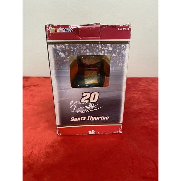 Tony Stewart #20 Santa Figurine Nascar Joe Gibbs Racing Home Depot 8" NEW - Picture 3 of 7